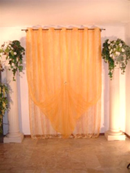 Tenda arricciata