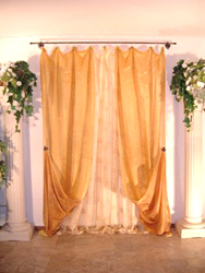 Tenda arricciata